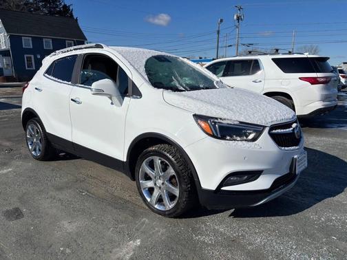 White Frost Tricoat 2017 Buick Encore Premium