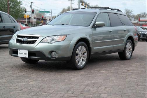 Seacrest Green Metallic 2009 Subaru Outback 2.5 i Limited