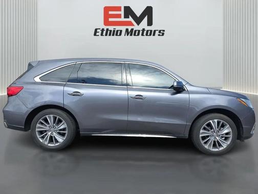 Modern Steel Metallic 2018 Acura MDX 3.5L w/Technology Package