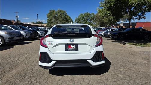White 2019 Honda Civic EX