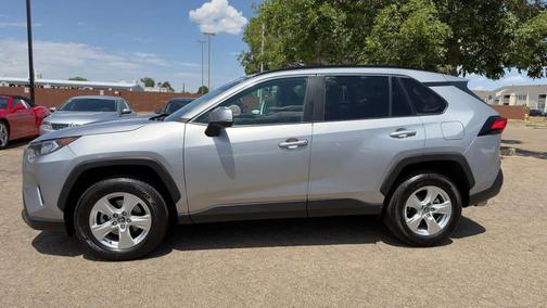Silver Sky Metallic 2021 Toyota RAV4 XLE