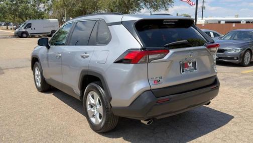 Silver Sky Metallic 2021 Toyota RAV4 XLE