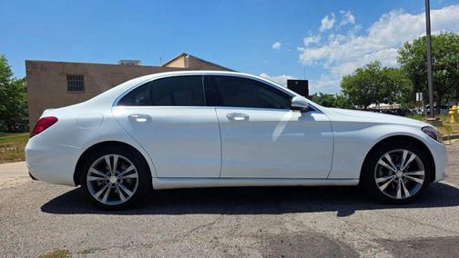 White 2015 Mercedes-Benz C-Class C 300 4MATIC