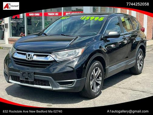 Black 2017 Honda CR-V EX-L