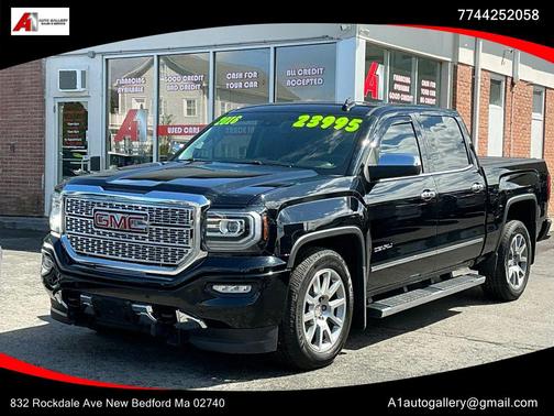 Black 2016 GMC Sierra 1500 Denali