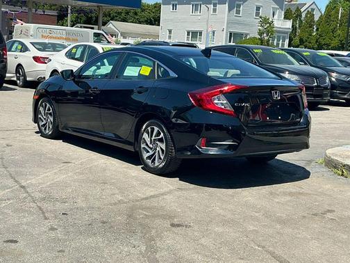 Black 2017 Honda Civic EX