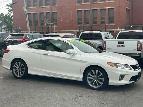 White 2014 Honda Accord EX-L