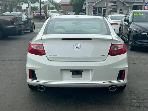 White 2014 Honda Accord EX-L