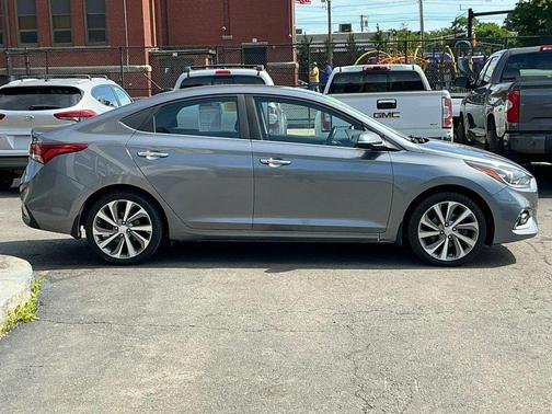 Gray 2018 Hyundai Accent Limited
