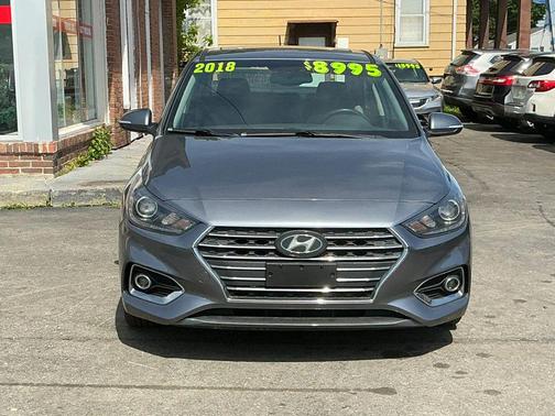 Gray 2018 Hyundai Accent Limited