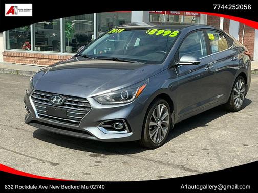 Gray 2018 Hyundai Accent Limited