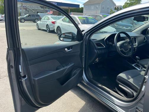 Gray 2018 Hyundai Accent Limited