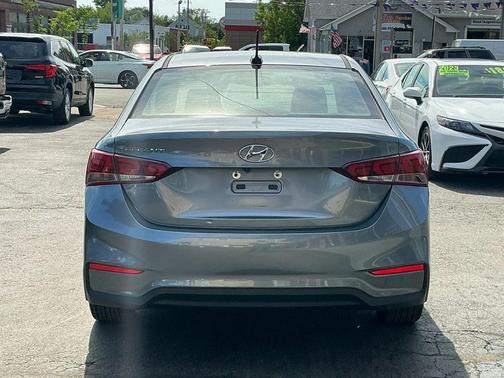 Gray 2018 Hyundai Accent Limited