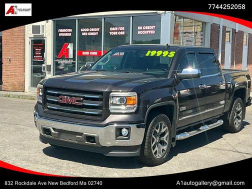 Gray 2014 GMC Sierra 1500 SLT