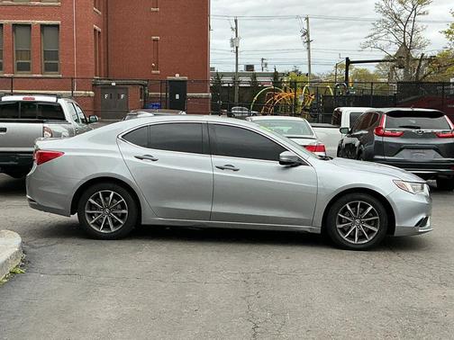 Silver 2018 Acura TLX Base