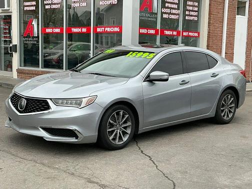 Silver 2018 Acura TLX Base