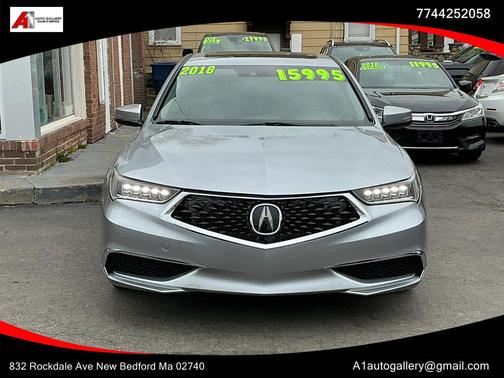 Silver 2018 Acura TLX Base