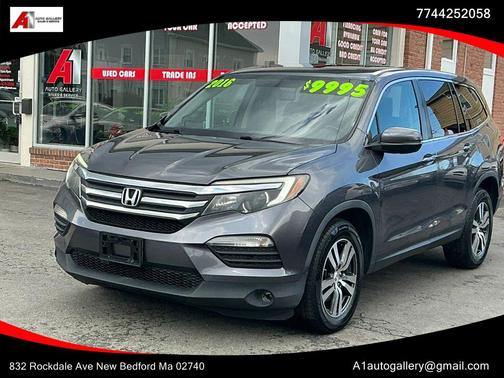 Gray 2016 Honda Pilot EX-L