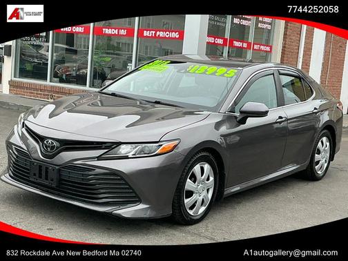 Gray 2018 Toyota Camry LE