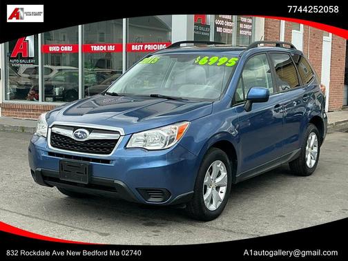 Blue 2015 Subaru Forester 2.5i Premium