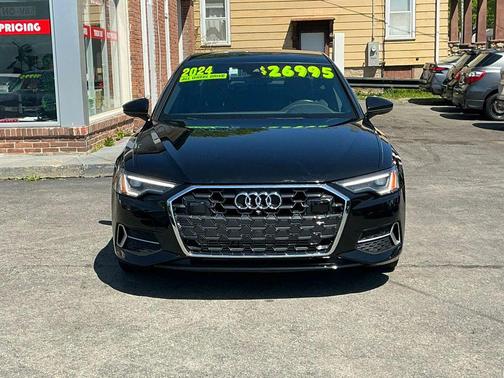 Black 2024 Audi A6 45 Premium Plus