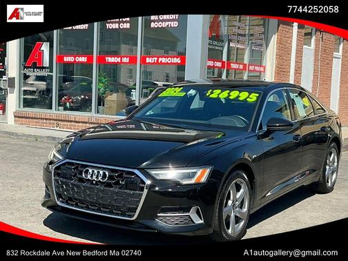 Black 2024 Audi A6 45 Premium Plus