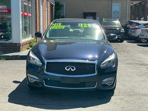 Blue 2016 INFINITI Q70 3.7X