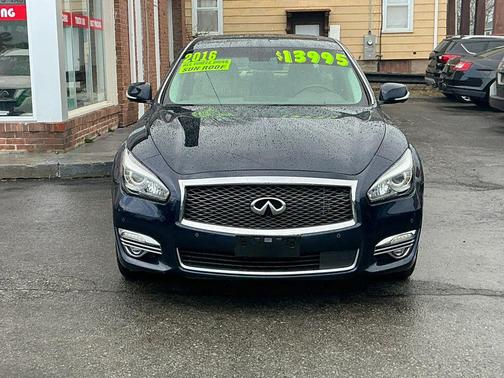 Blue 2016 INFINITI Q70 3.7X