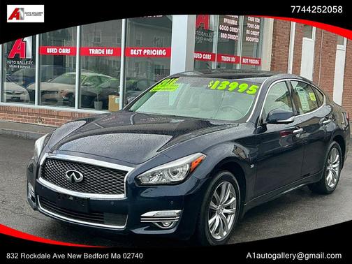 Blue 2016 INFINITI Q70 3.7X