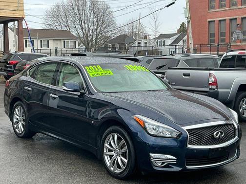 Blue 2016 INFINITI Q70 3.7X