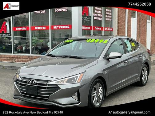 Gray 2020 Hyundai ELANTRA Value Edition