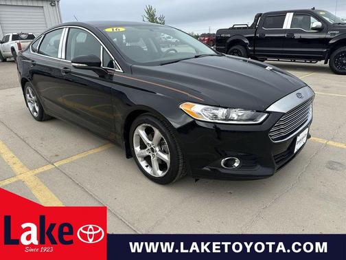 SHADOW BLACK 2016 Ford Fusion SE