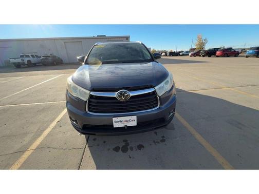 Shoreline Blue Pearl 2014 Toyota Highlander Limited Platinum