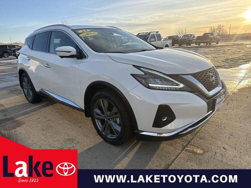 Pearl White Tricoat 2024 Nissan Murano Platinum Intelligent AWD