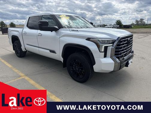 Wind Chill Pearl 2024 Toyota Tundra Hybrid Limited