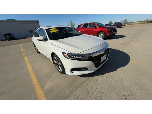Platinum White Pearl 2020 Honda Accord EX-L 1.5T