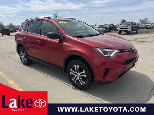 Barcelona Red Metallic 2017 Toyota RAV4 LE