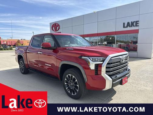 Supersonic Red 2026 Toyota Tundra Hybrid Limited