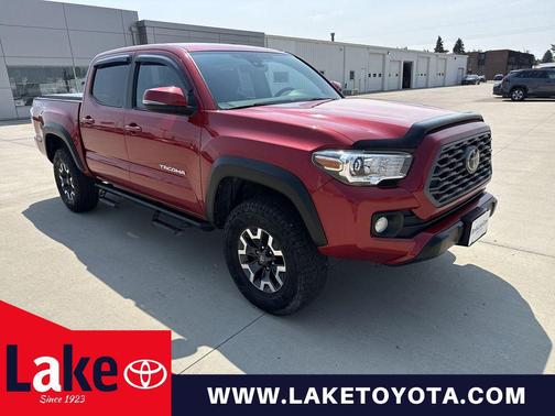 Barcelona Red Metallic 2021 Toyota Tacoma TRD Off Road