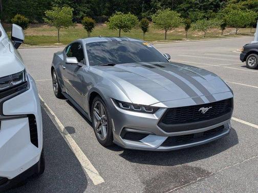 Silver Metallic 2024 Ford Mustang EcoBoost Premium