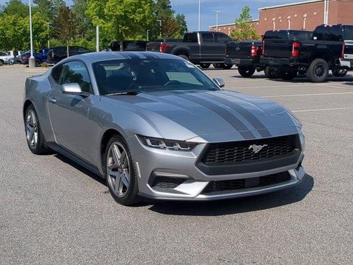 Silver Metallic 2024 Ford Mustang EcoBoost Premium