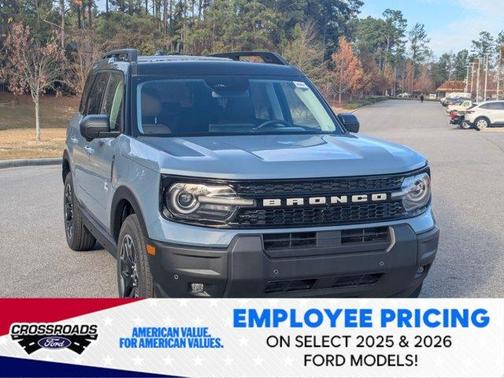 Azure Gray Metallic 2025 Ford Bronco Sport Outer Banks
