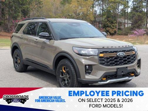 Gray 2026 Ford Explorer Tremor