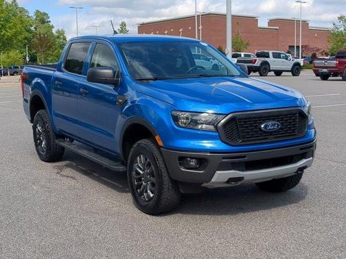 Blue Metallic 2021 Ford Ranger XLT