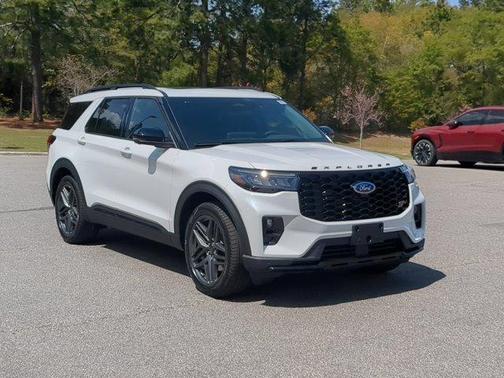 White Metallic 2026 Ford Explorer ST