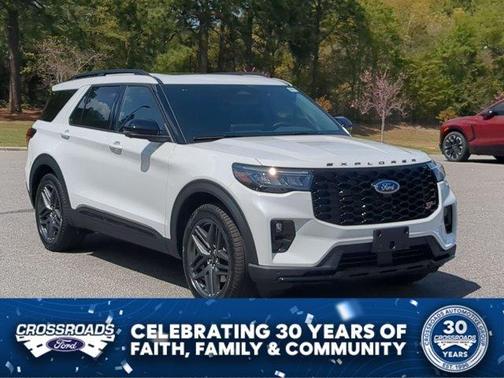 White Metallic 2026 Ford Explorer ST
