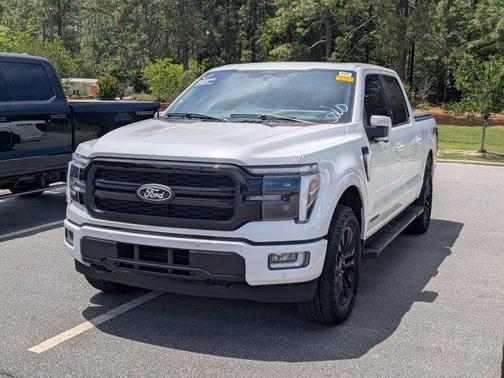 White Metallic 2024 Ford F-150 Lariat