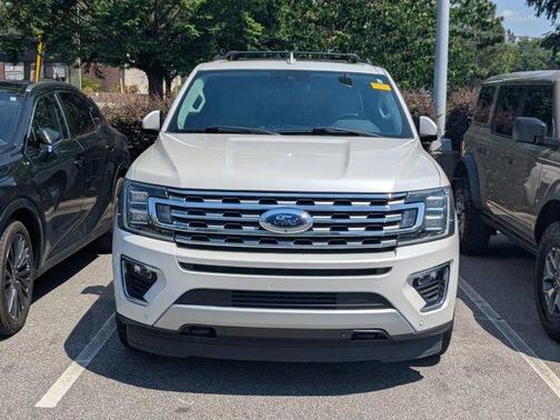 White Platinum Clearcoat Metallic 2018 Ford Expedition Limited