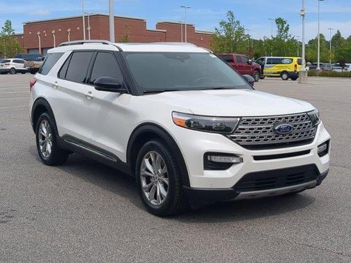 White Metallic 2021 Ford Explorer Limited