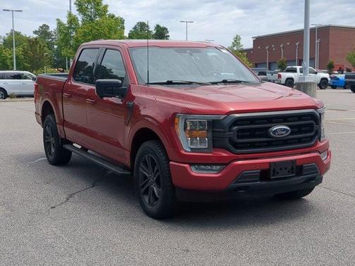 Red Metallic 2022 Ford F-150 XLT